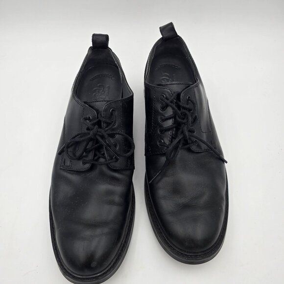 Sperry Mens Gold Cup Oxford Shoes Size 10.5 Black Leather Waterproof Lace-Up - Picture 2 of 7